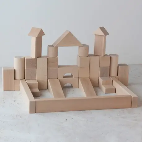 Bloques de construcción de madera